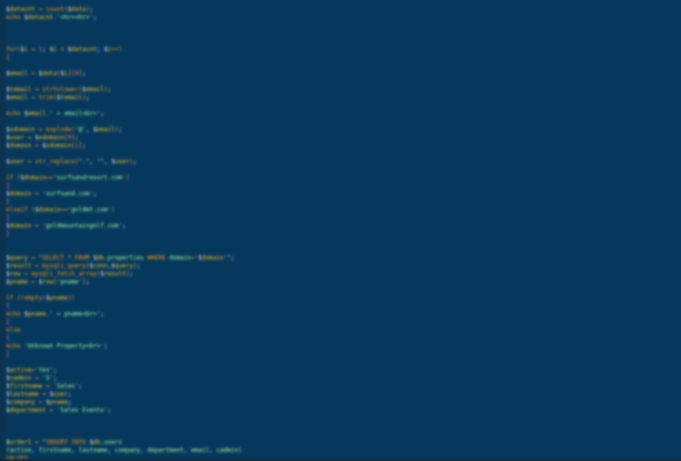 code background